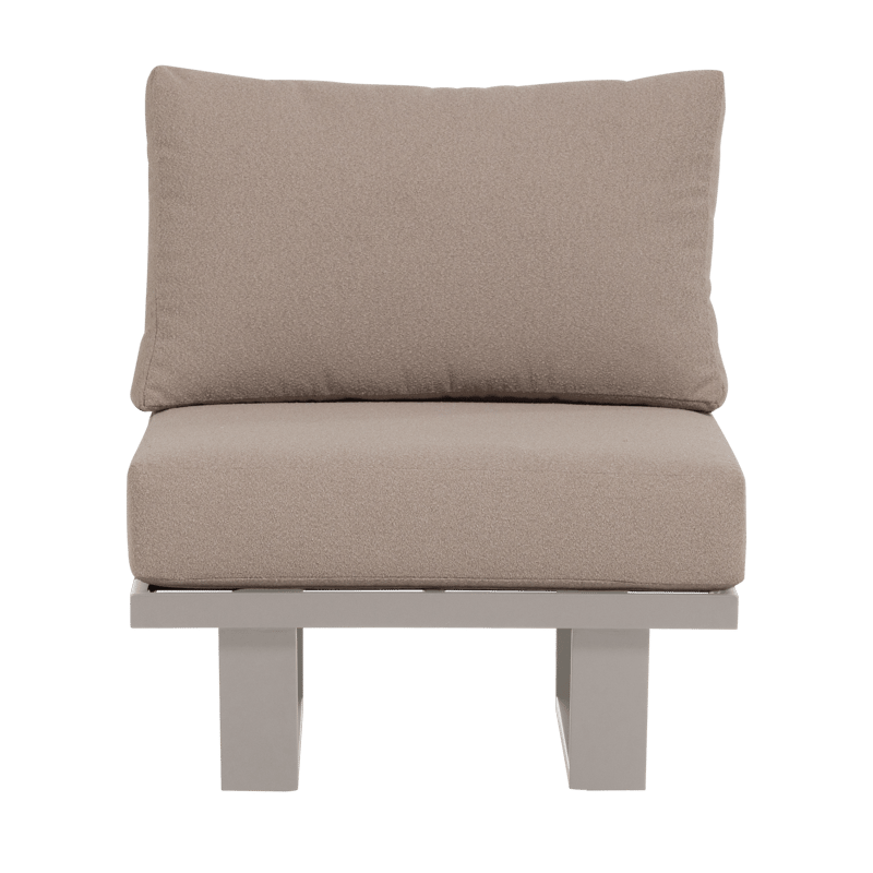 Loungestol Bear Utomhus - Sand - Utemöbler - Utestolar & fåtöljer - Utefåtöljer & loungefåtöljer