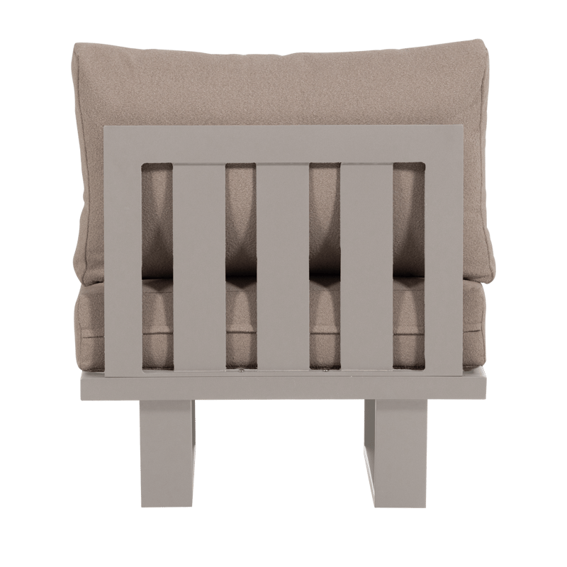 Loungestol Bear Utomhus - Sand - Utemöbler - Utestolar & fåtöljer - Utefåtöljer & loungefåtöljer