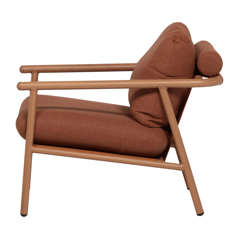 Loungestol Cavero 87 cm Utomhus - Terra - Utemöbler - Utestolar & fåtöljer - Utefåtöljer & loungefåtöljer