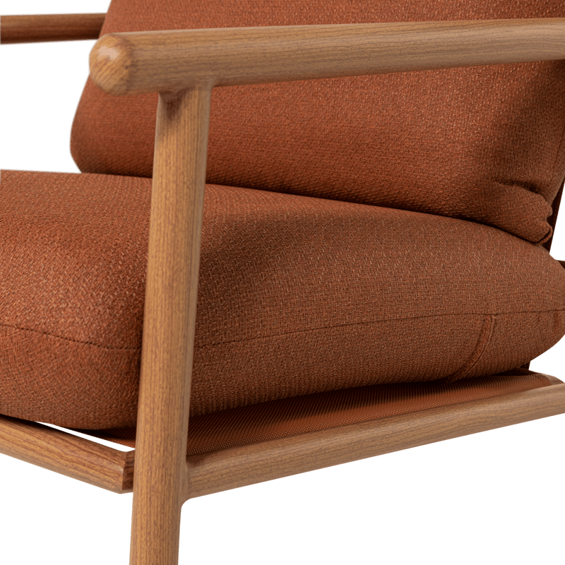 Loungestol Cavero 87 cm Utomhus - Terra - Utemöbler - Utestolar & fåtöljer - Utefåtöljer & loungefåtöljer