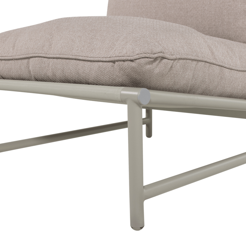 Loungestol Elvo 82 cm Utomhus - Sand - Utemöbler - Utestolar & fåtöljer - Utefåtöljer & loungefåtöljer