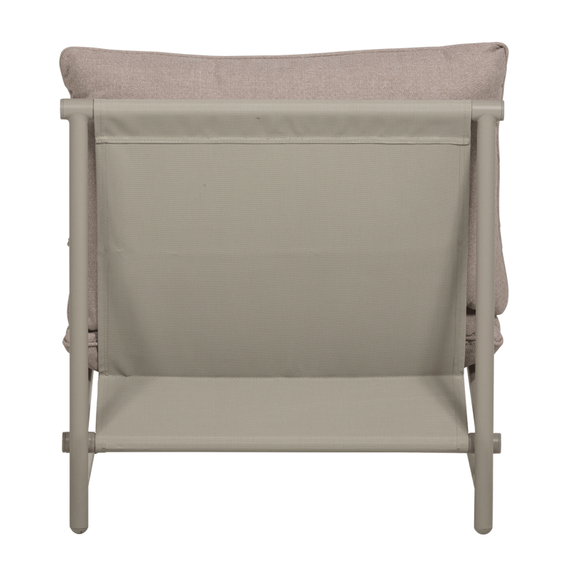 Loungestol Elvo 82 cm Utomhus - Sand - Utemöbler - Utestolar & fåtöljer - Utefåtöljer & loungefåtöljer