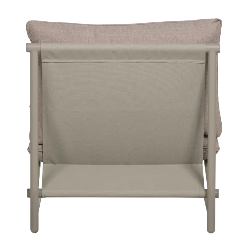 Loungestol Elvo 82 cm Utomhus - Sand - Utemöbler - Utestolar & fåtöljer - Utefåtöljer & loungefåtöljer