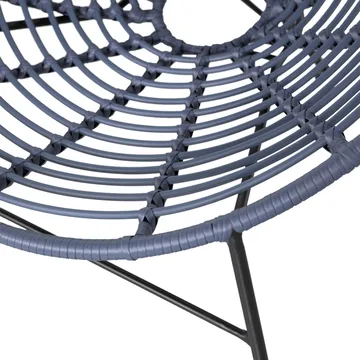 Loungestol Jane 72 cm Utomhus - Bläck - Utemöbler - Utestolar & fåtöljer - Utefåtöljer & loungefåtöljer