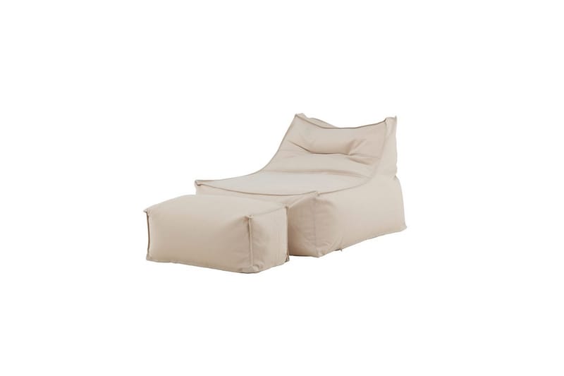 Loungestol Redang - Beige - Utemöbler - Utestolar & fåtöljer - Solstol