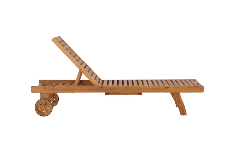 Luzon Solstol 200x63 cm - Brun - Utemöbler - Utestolar & fåtöljer - Solstol