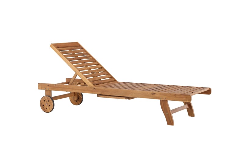 Luzon Solstol 200x63 cm - Brun - Utemöbler - Utestolar & fåtöljer - Solstol