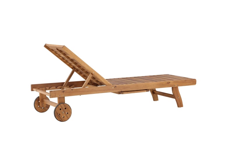 Luzon Solstol 200x63 cm - Brun - Utemöbler - Utestolar & fåtöljer - Solstol