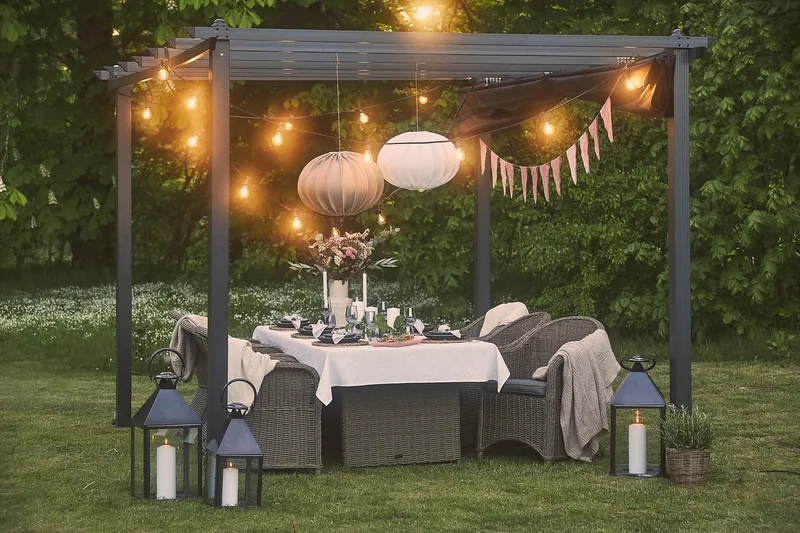 Marcus Light Fåtölj m Dyna - Grå - Utemöbler - Utestolar & fåtöljer - Utefåtöljer & loungefåtöljer