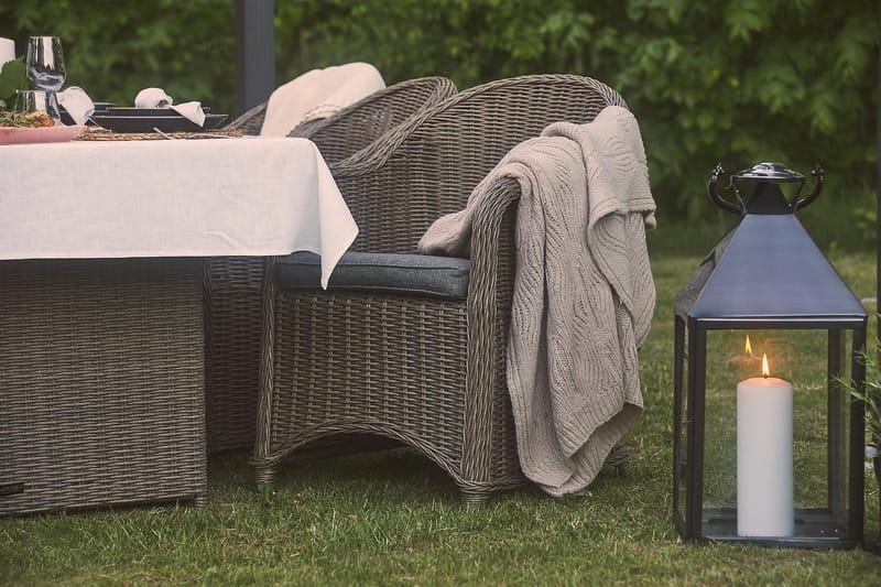 Marcus Light Fåtölj m Dyna - Grå - Utemöbler - Utestolar & fåtöljer - Utefåtöljer & loungefåtöljer