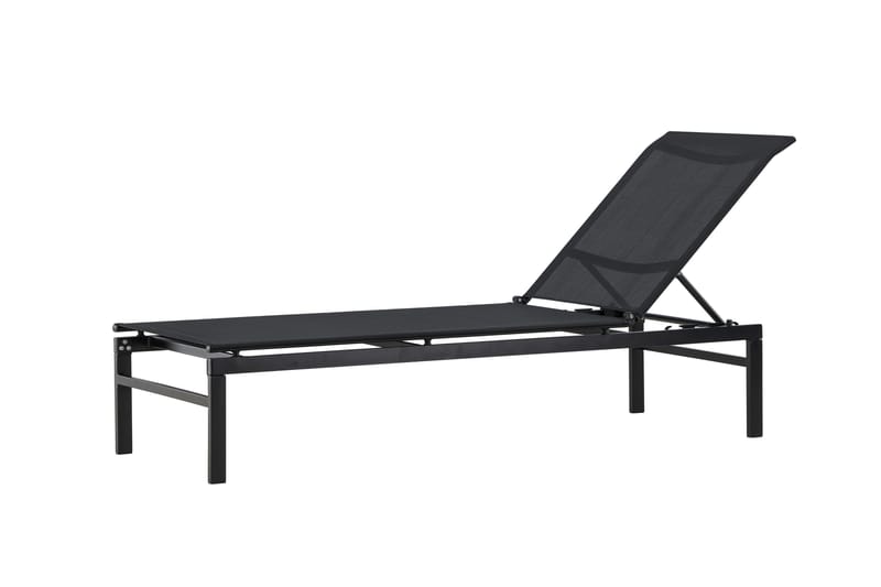 Massimo Solsäng - Svart - Utemöbler - Utestolar & fåtöljer - Solsängar & solvagnar