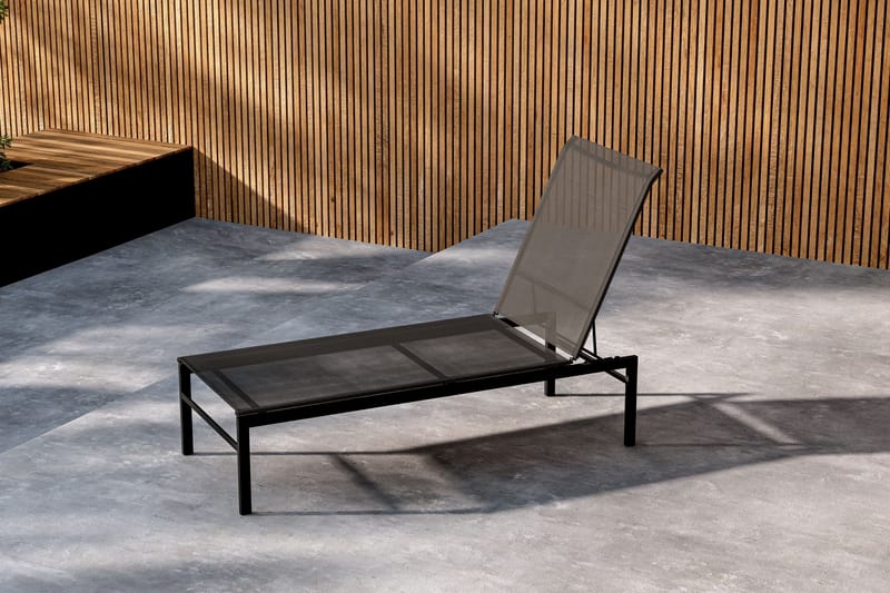 Massimo Solsäng - Svart - Utemöbler - Utestolar & fåtöljer - Solsängar & solvagnar