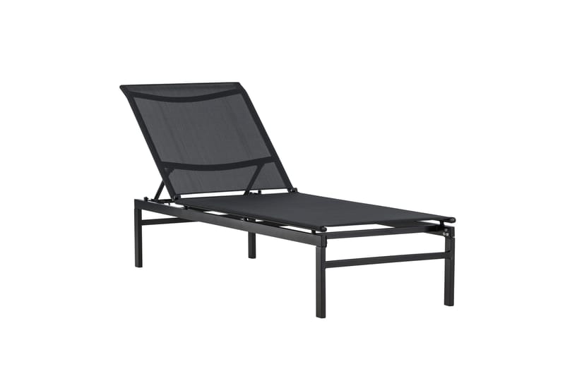 Massimo Solsäng - Svart - Utemöbler - Utestolar & fåtöljer - Solsängar & solvagnar
