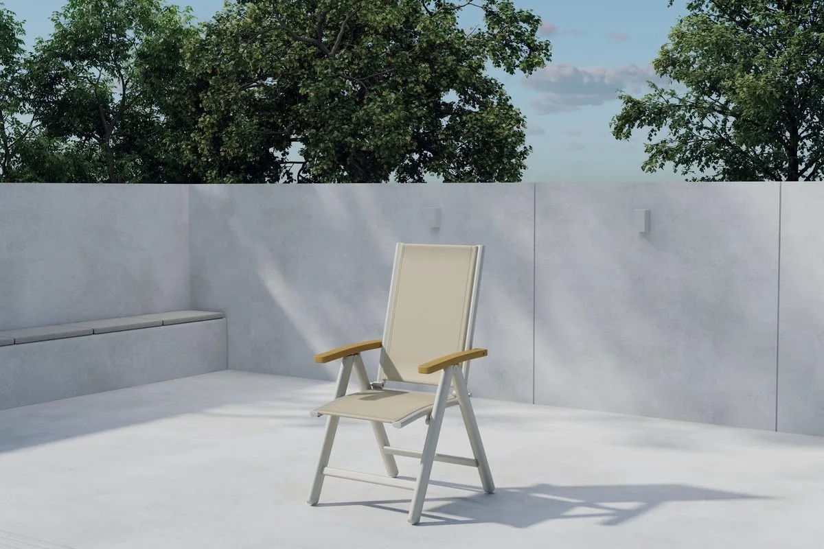 matstol panama utomhus - beige