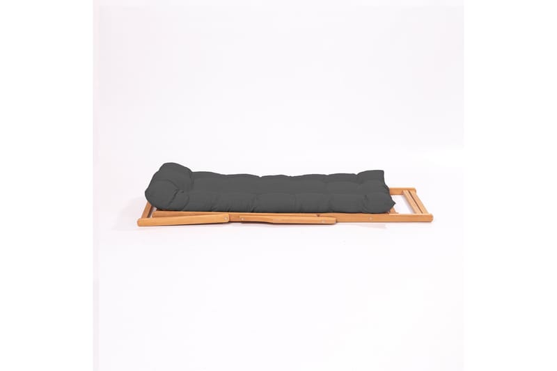 MAYAH Solstol 43x46,5 cm Grå/Natur - Utemöbler - Utestolar & fåtöljer - Solstol