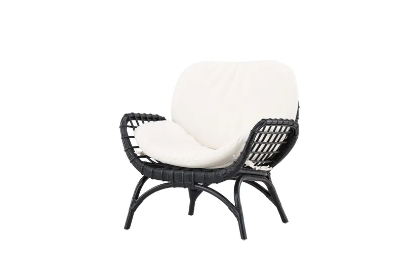 Moana Utefåtölj - Svart - Utemöbler - Utestolar & fåtöljer - Utefåtöljer & loungefåtöljer