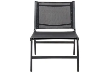 Montmagny Solstol 54x60 cm - Svart - Utemöbler - Utestolar & fåtöljer - Solstol