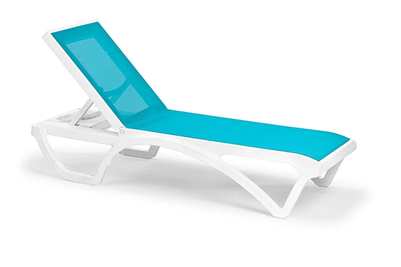 Muneo Solsäng 209 cm, Vit / Antracit