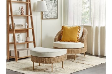 Napa Utefåtölj - Natural/Beige/Vit - Utemöbler - Utestolar & fåtöljer - Utefåtöljer & loungefåtöljer