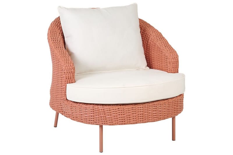 Napa Utefåtölj - Rosa/Vit - Utemöbler - Utestolar & fåtöljer - Utefåtöljer & loungefåtöljer