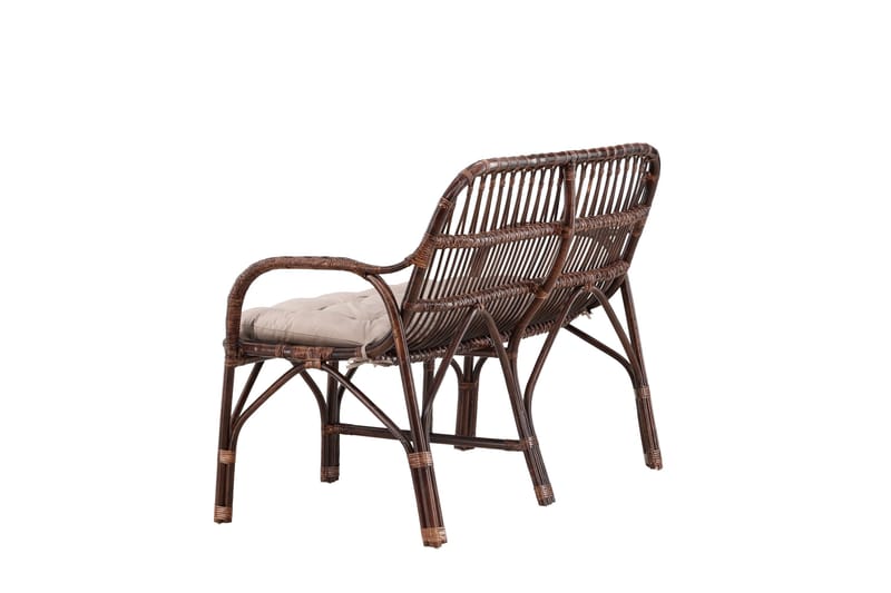 Nella Solsäng - Svart - Utemöbler - Utesoffor & bänkar - Trädgårdssoffa