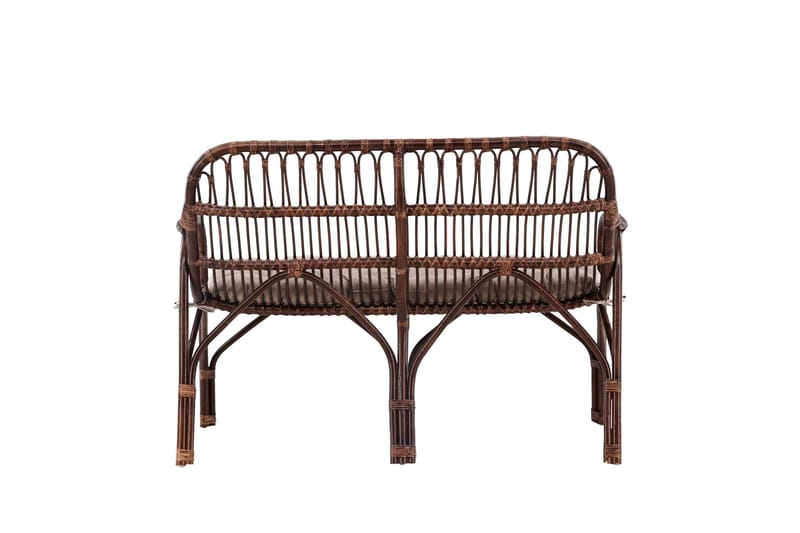 Nella Solsäng - Svart - Utemöbler - Utesoffor & bänkar - Trädgårdssoffa