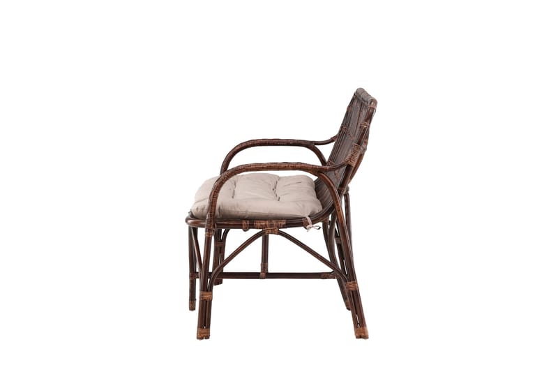 Nella Solsäng - Svart - Utemöbler - Utesoffor & bänkar - Trädgårdssoffa