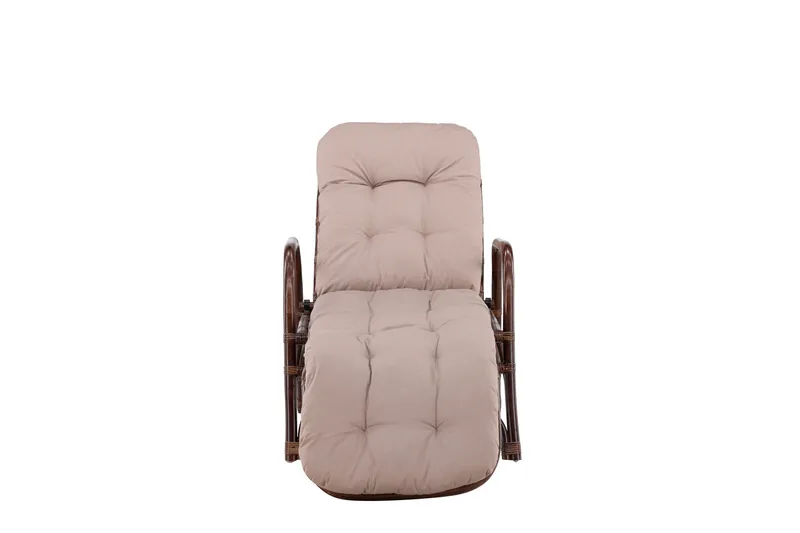 Nella Solstol 67x177 cm - Brun - Utemöbler - Utestolar & fåtöljer - Solstol