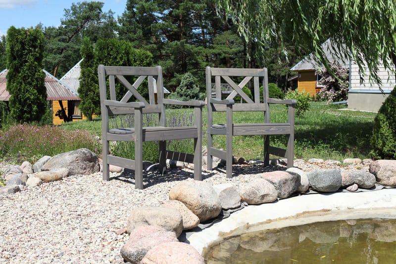 Olivo Utefåtölj - Grå - Möbler - Vardagsrum - Stolar & sittmöbler - Karmstolar