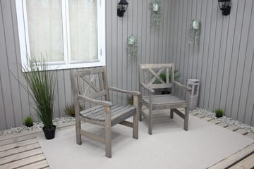 Olivo Utefåtölj - Grå - Möbler - Vardagsrum - Stolar & sittmöbler - Karmstolar