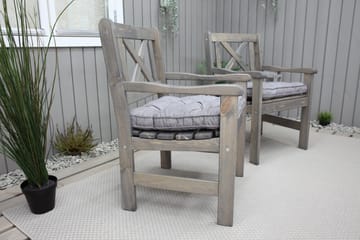 Olivo Utefåtölj - Grå - Möbler - Vardagsrum - Stolar & sittmöbler - Karmstolar