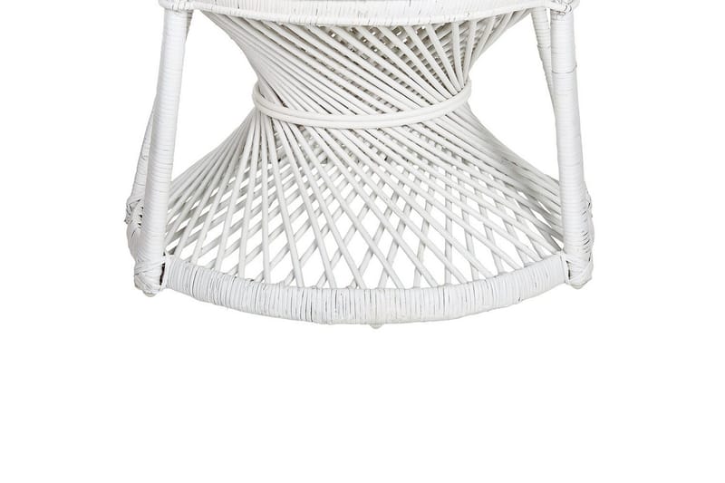 Påfågelstol Emmanuelle - Vit - Utemöbler - Utestolar & fåtöljer - Utefåtöljer & loungefåtöljer