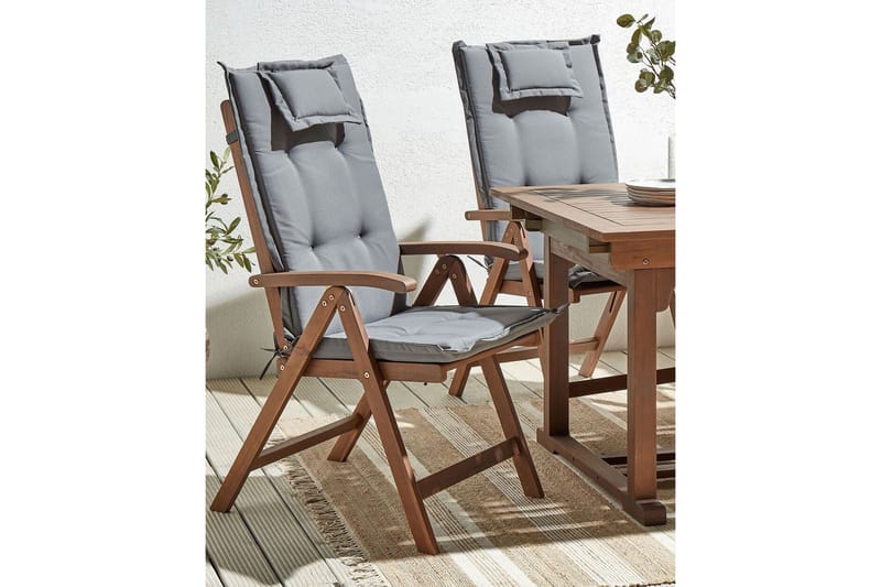 Paolo Positionsstol - Mörkbrun/Grå - Utemöbler - Utestolar & fåtöljer - Positionsstol