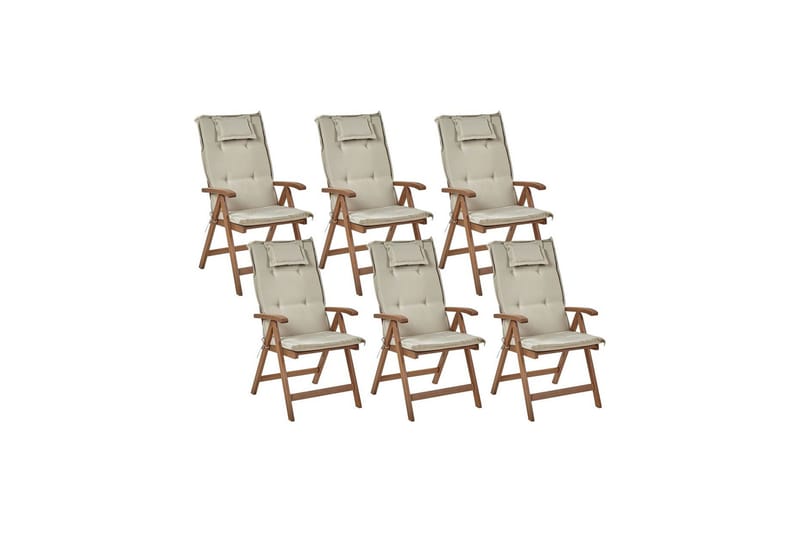 Paolo Positionsstol - Mörkbrun/Beige - Utemöbler - Utestolar & fåtöljer - Positionsstol