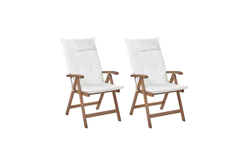 Paolo Positionsstol - Mörkbrun/Vit - Utemöbler - Utestolar & fåtöljer - Positionsstol