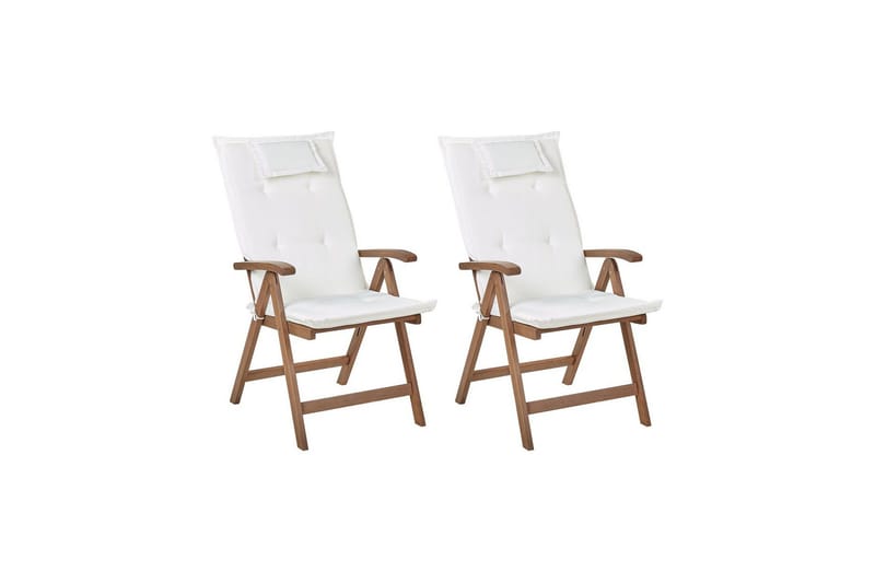 Paolo Positionsstol - Mörkbrun/Vit - Utemöbler - Utestolar & fåtöljer - Positionsstol