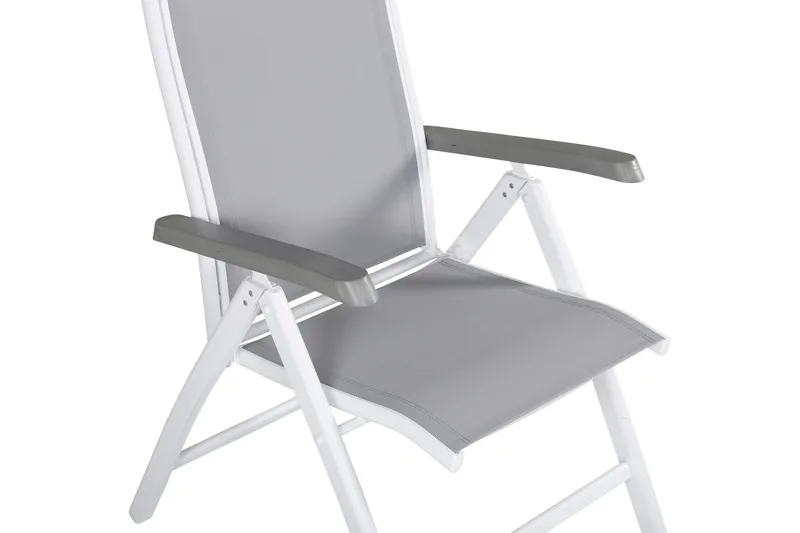 Albany Positionsstol - Grå/Vit - Utemöbler - Utestolar & fåtöljer - Positionsstol