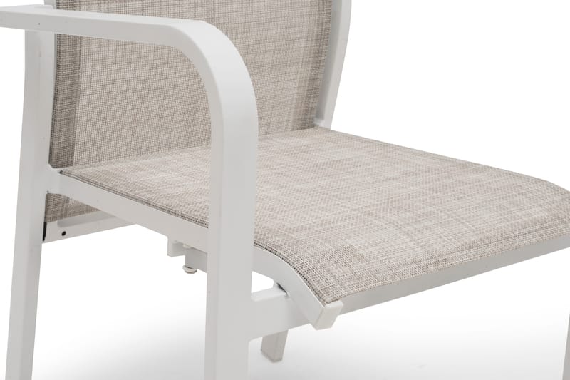 Hillerstorp Hånger Positionsstol 57x64 cm - Vit - Utemöbler - Balkong - Balkongmöbler - Balkongstolar