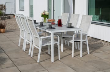 Hillerstorp Hånger Positionsstol 57x64 cm - Vit - Utemöbler - Balkong - Balkongmöbler - Balkongstolar