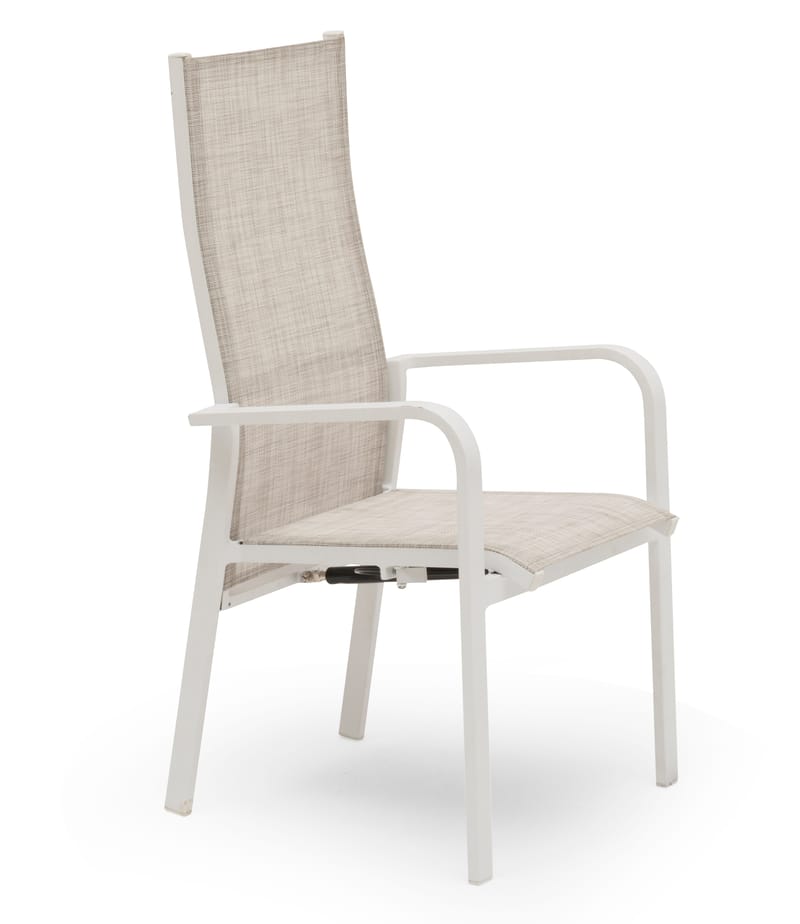 Hillerstorp Hånger Positionsstol 57x64 cm - Vit - Utemöbler - Balkong - Balkongmöbler - Balkongstolar