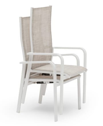Hillerstorp Hånger Positionsstol 57x64 cm - Vit - Utemöbler - Balkong - Balkongmöbler - Balkongstolar
