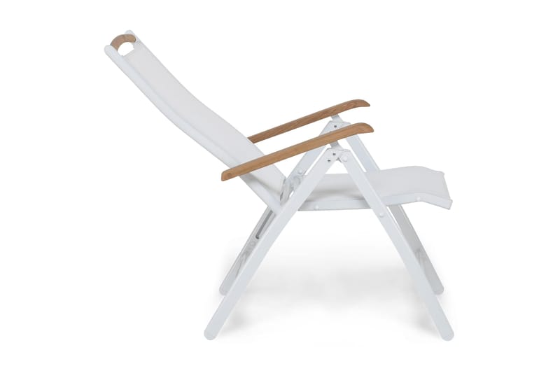 Las Vegas Positionsstol - Vit - Utemöbler - Utestolar & fåtöljer - Positionsstol