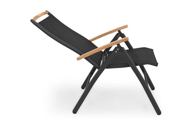 Las Vegas Positionsstol - Svart/natur - Utemöbler - Utestolar & fåtöljer - Positionsstol