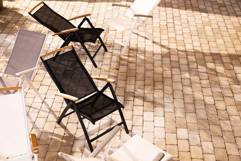 Las Vegas Positionsstol - Vit - Utemöbler - Utestolar & fåtöljer - Positionsstol