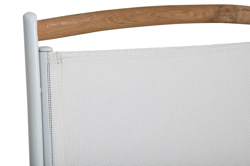 Las Vegas Positionsstol Utomhus - Vit - Utemöbler - Utestolar & fåtöljer - Positionsstol