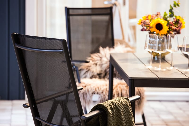 Maggie Positionsstol - Svart - Utemöbler - Utestolar & fåtöljer - Positionsstol