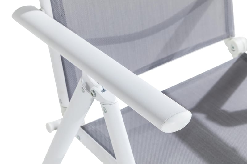 Maggie Positionsstol Utomhus - Vit/grå - Utemöbler - Utestolar & fåtöljer - Positionsstol