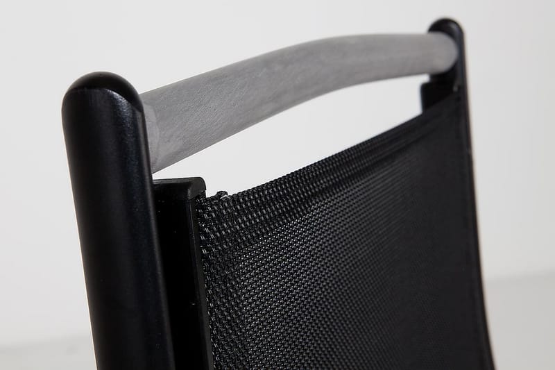 Monaco Positionsstol - Svart/grå - Utemöbler - Utestolar & fåtöljer - Positionsstol