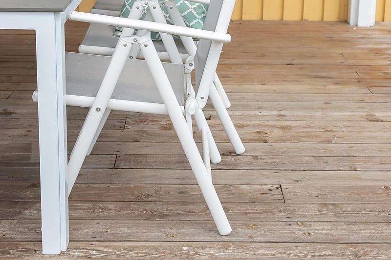 Positionsstol Venture Home Break Positionsstol Vit Vit - Utemöbler - Utestolar & fåtöljer - Positionsstol