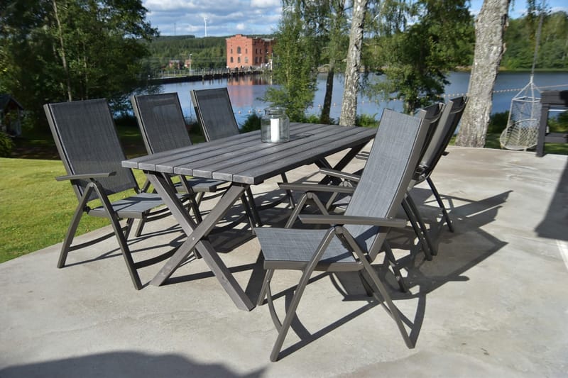 Solana Positionsstol - Grå - Utemöbler - Utestolar & fåtöljer - Positionsstol